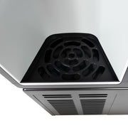 Follett 7UD112A-IW-CL-ST-00 100 lb Undercounter Water & Nugget Ice Dispenser - 7 lb Storage, Cup Fill, 115v