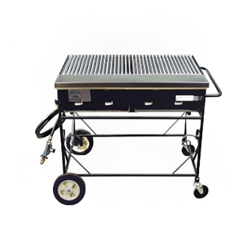 Big John Grills 4-Burner Gas Grill w/ Stainless Steel Grates (A2CC-LPSS)