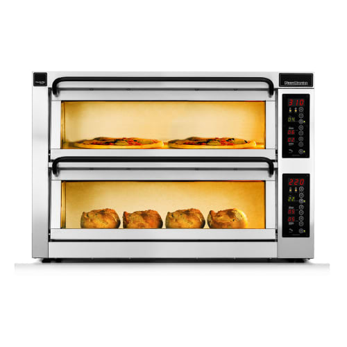 PizzaMaster 350 Series Countertop Double Multi-Purpose Deck Oven - 208v (PM 352ED-DW)
