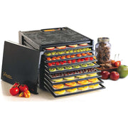 Excalibur 3900B 9 Tray Countertop Commercial Dehydrator w/ Solid Door