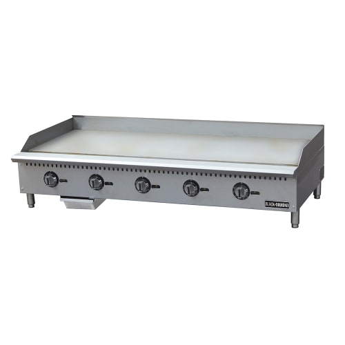 Black Diamond BDCTG-60T 60" Gas Griddle w/ Thermostatic Controls - 1" Steel Plate, Convertible