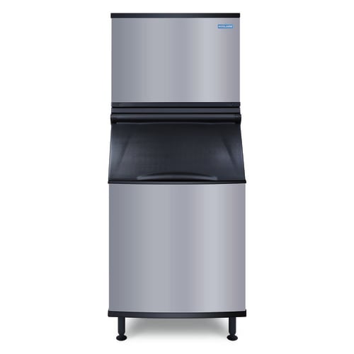 Koolaire KDT0500A/K570 515 lb KDT Series Full Cube Ice Machine w/ Bin - 532 lb Storage, Air Cooled, 115v