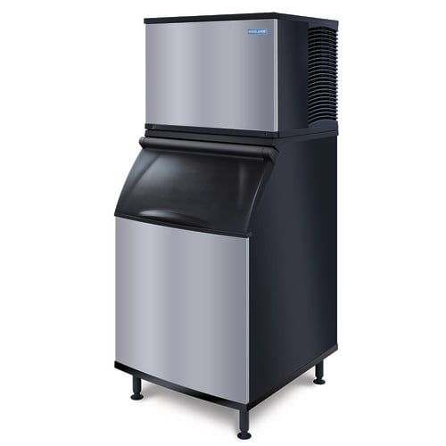 Koolaire KDT0500A/K570 515 lb KDT Series Full Cube Ice Machine w/ Bin - 532 lb Storage, Air Cooled, 115v