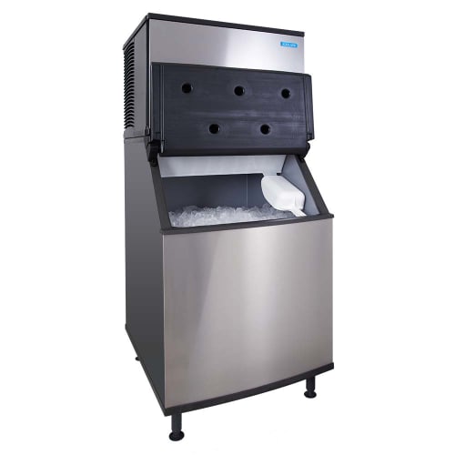 Koolaire KDT0500A/K570 515 lb KDT Series Full Cube Ice Machine w/ Bin - 532 lb Storage, Air Cooled, 115v