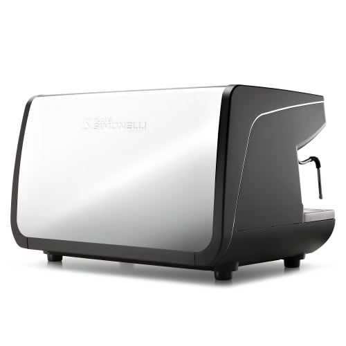 Nuova Simonelli Automatic Volumetric Espresso Machine w/ (2) Groups & 11 liter Boiler - 220v/1ph, Black (APPIA LIFE 2GR VOL)