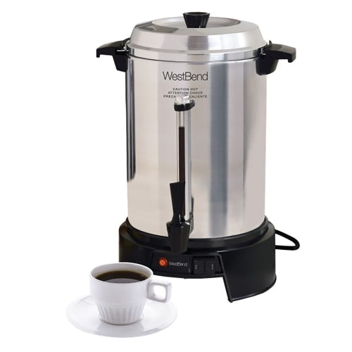 West Bend 3 2/5 gal Medium Volume Brewer Coffee Urn w/ 1 Tank, 120v/1ph (13500)