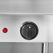 BevLes BVST-2-240 30" Hot Steam Table w/ (2) Wells & Undershelf, 208-230v