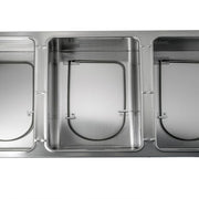 BevLes BVST-5-240 72" Hot Steam Table w/ (5) Wells & Undershelf, 208-230v
