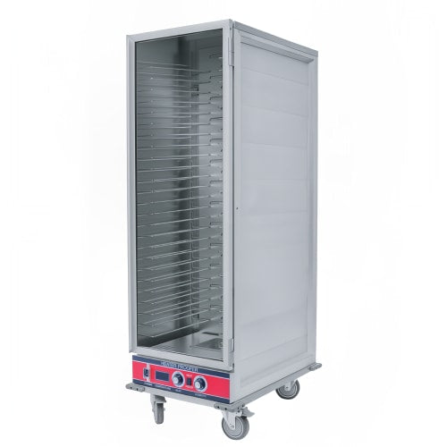 MoTak MHP-F-N-C-A Full Height Non-Insulated Mobile Heated Proofing Cabinet w/ (27) Pan Capacity, 120v