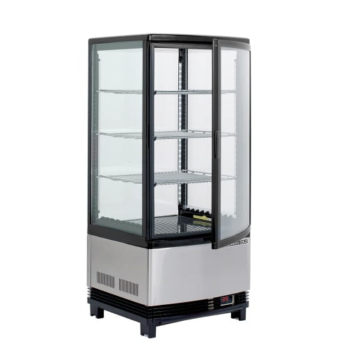 Maxx Cold MECR-31D 16 7/10" X-Series Self Service Countertop Refrigerated Display Case - (4) Levels, 120v