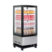 Maxx Cold MECR-31D 16 7/10" X-Series Self Service Countertop Refrigerated Display Case - (4) Levels, 120v