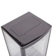 Maxx Cold MECR-31D 16 7/10" X-Series Self Service Countertop Refrigerated Display Case - (4) Levels, 120v