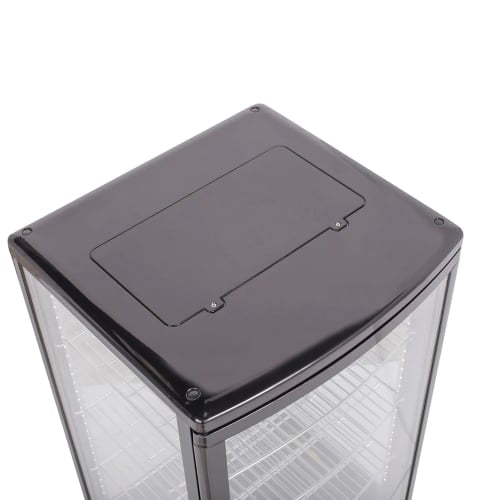 Maxx Cold MECR-31D 16 7/10" X-Series Self Service Countertop Refrigerated Display Case - (4) Levels, 120v