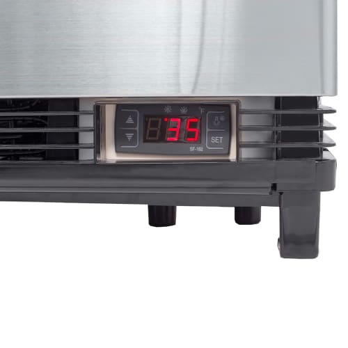 Maxx Cold MECR-31D 16 7/10" X-Series Self Service Countertop Refrigerated Display Case - (4) Levels, 120v