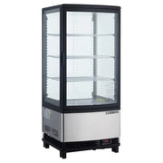 Maxx Cold MECR-31D 16 7/10" X-Series Self Service Countertop Refrigerated Display Case - (4) Levels, 120v