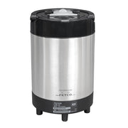 Fetco L4S-10 1 gal LUXUS® Thermal Coffee Dispenser, Black/Stainless Steel