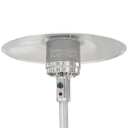 Crown Verity CV-2620-SS 90" Portable Patio Heater - 45,000 BTU, Stainless Steel, Liquid Propane