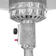 Crown Verity CV-2620-SS 90" Portable Patio Heater - 45,000 BTU, Stainless Steel, Liquid Propane