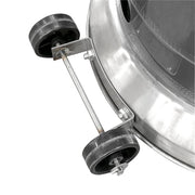 Crown Verity CV-2620-SS 90" Portable Patio Heater - 45,000 BTU, Stainless Steel, Liquid Propane