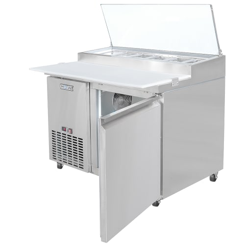MoTak MPR-44-X 44 1/2" Pizza Prep Table w/ Refrigerated Base, 115v