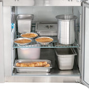 MoTak MPR-44-X 44 1/2" Pizza Prep Table w/ Refrigerated Base, 115v