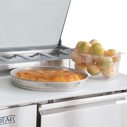 MoTak MPR-44-X 44 1/2" Pizza Prep Table w/ Refrigerated Base, 115v