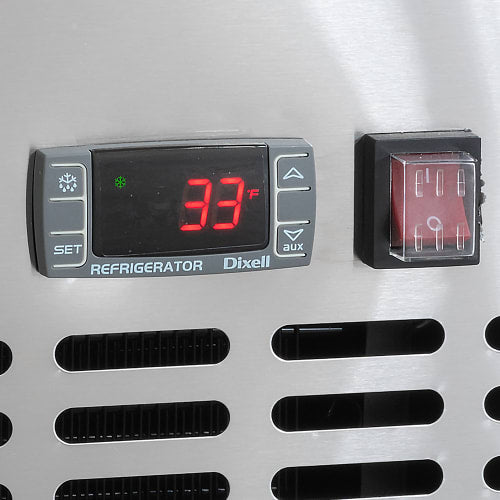 MoTak MPR-44-X 44 1/2" Pizza Prep Table w/ Refrigerated Base, 115v