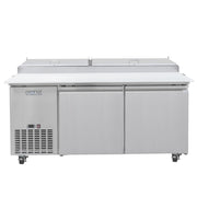 MoTak MPR-67-X 67 1/4" Pizza Prep Table w/ Refrigerated Base, 115v