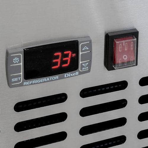 MoTak MPR-67-X 67 1/4" Pizza Prep Table w/ Refrigerated Base, 115v