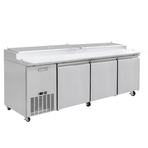 MoTak MPR-93-X 91 7/8" Pizza Prep Table w/ Refrigerated Base, 115v