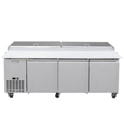 MoTak MPR-93-X 91 7/8" Pizza Prep Table w/ Refrigerated Base, 115v