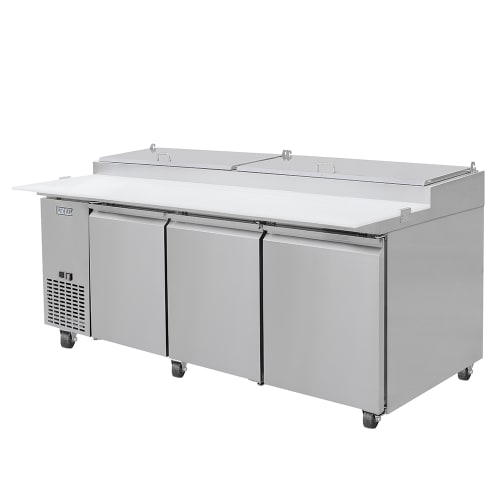 MoTak MPR-93-X 91 7/8" Pizza Prep Table w/ Refrigerated Base, 115v