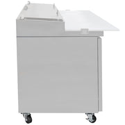 MoTak MPR-93-X 91 7/8" Pizza Prep Table w/ Refrigerated Base, 115v