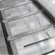 MoTak MPR-93-X 91 7/8" Pizza Prep Table w/ Refrigerated Base, 115v