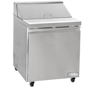 MoTak MST-28-X 27 1/2" Sandwich/Salad Prep Table w/ Refrigerated Base, 115v