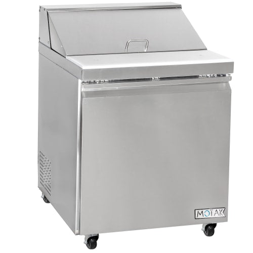 MoTak MST-28-X 27 1/2" Sandwich/Salad Prep Table w/ Refrigerated Base, 115v