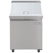 MoTak MST-28-12-X 27 1/2" Mega Top Sandwich/Salad Prep Table w/ Refrigerated Base, 115V