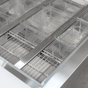 MoTak MST-28-12-X 27 1/2" Mega Top Sandwich/Salad Prep Table w/ Refrigerated Base, 115V