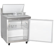 MoTak MST-28-X 27 1/2" Sandwich/Salad Prep Table w/ Refrigerated Base, 115v
