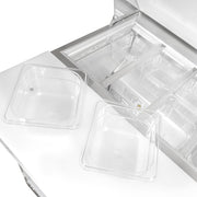 MoTak MST-28-X 27 1/2" Sandwich/Salad Prep Table w/ Refrigerated Base, 115v