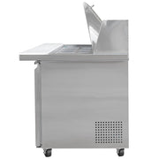 MoTak MST-48-18-X 46 7/8" Mega Top Sandwich/Salad Prep Table w/ Refrigerated Base, 115v