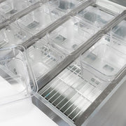 MoTak MST-48-18-X 46 7/8" Mega Top Sandwich/Salad Prep Table w/ Refrigerated Base, 115v