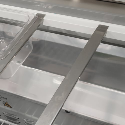 MoTak MST-48-18-X 46 7/8" Mega Top Sandwich/Salad Prep Table w/ Refrigerated Base, 115v