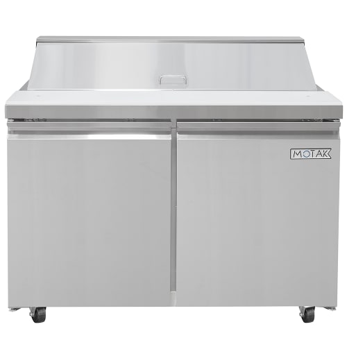 MoTak MST-48-X 46 7/8" Sandwich/Salad Prep Table w/ Refrigerated Base, 115v
