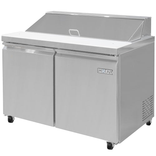 MoTak MST-48-X 46 7/8" Sandwich/Salad Prep Table w/ Refrigerated Base, 115v