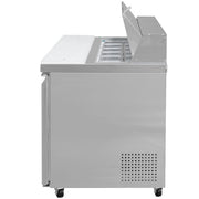 MoTak MST-48-X 46 7/8" Sandwich/Salad Prep Table w/ Refrigerated Base, 115v