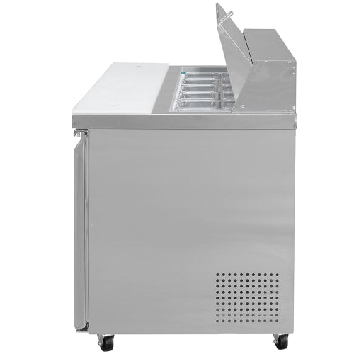 MoTak MST-48-X 46 7/8" Sandwich/Salad Prep Table w/ Refrigerated Base, 115v