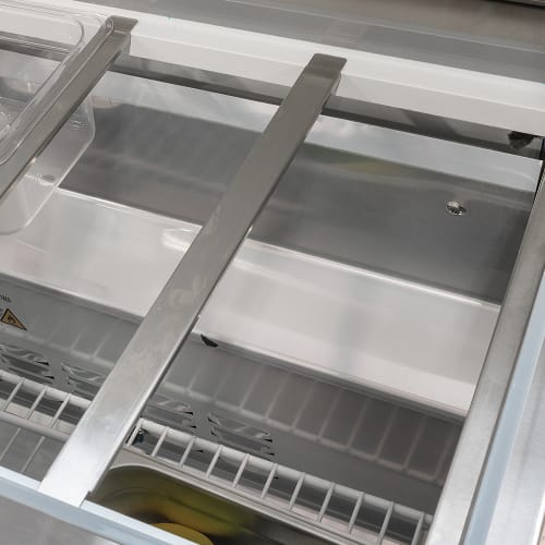 MoTak MST-48-X 46 7/8" Sandwich/Salad Prep Table w/ Refrigerated Base, 115v