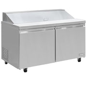 MoTak MST-60-X 60 1/5" Sandwich/Salad Prep Table w/ Refrigerated Base, 115v
