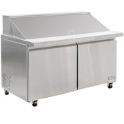 MoTak MST-60-24-X 60 1/5" Mega Top Sandwich/Salad Prep Table w/ Refrigerated Base, 115V